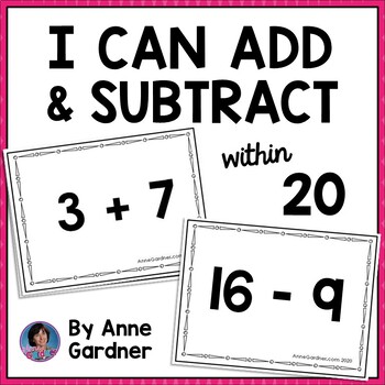 Addition Facts To 20 Flashcards Printable Addition Flash Cards To 20 Pdf