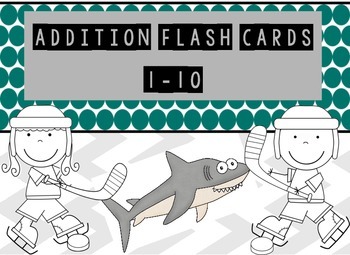 Preview of Addition Flash Cards 1-10