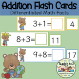 Addition Flash Cards/Missing Sums/Math Centers/Back to Sch