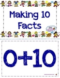 Addition Flashcards (Making 10) - Aligned with Common Core