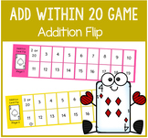 Addition Flip - Add within 20 - Maths Activity - Card Game