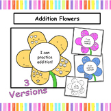 Addition Flowers Spring Math