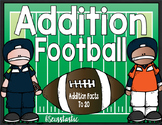 Addition Football (Facts to 20)