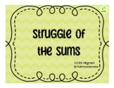 Adding Whole Numbers Game: Struggle of the Sums