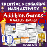 Addition Games Four Creative Events