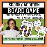 Addition Halloween Math Game | Center Activity for 3rd and
