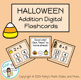 Addition Math Activity - Flashcard Game - Halloween-Themed