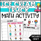 Addition Math Activity | Real World Math | Run an Ice Cream Truck