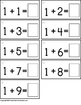 addition math counting strategies for special educationautismvisual