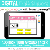 Addition Math Fact Digital Task Cards | Boom Learning Card