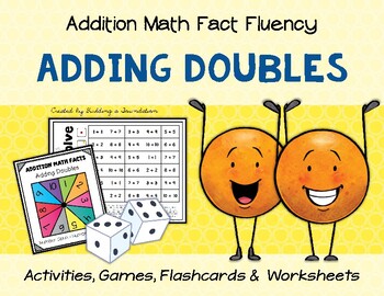 Preview of Addition Math Fact Fluency: Adding Doubles
