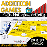Addition With & Without Regrouping Math Centers | Printabl