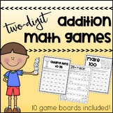 Addition Math Games: Two-Digit