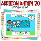 Addition Within 20 - 1st Grade Math - Google Slides™