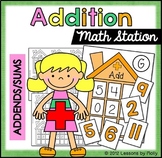 Addition Fluency Math Center