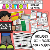 Addition Math Unit | Differentiated Lesson Plans, PowerPoi