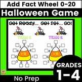 Addition Math Wheels – Math Rings - No Prep Math Game – Halloween Theme