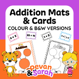 Addition Mats & Cards | Numeracy Center | Hands on Maths b