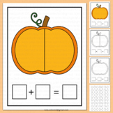 Addition Mats Subtraction Pumpkin Seed Day Math Center Num