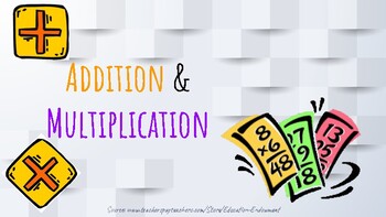 Preview of Relationship between Addition & Multiplication