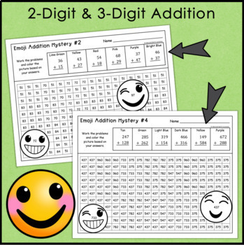 Addition Mystery Pictures | Distance Learning Printables | TpT