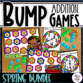 Addition & Number Recognition Bump Games - using spinners 