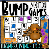 Addition & Number Recognition Bump Games using 1 dice - TH