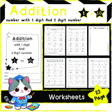 1 digit And 2 digit Addition with numbers (1-10)/1st Grade
