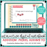 Addition Paperless Digital Interactive Notebook for Google Drive