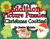 Addition Picture Puzzles {Christmas Cookies}