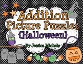 Addition Picture Puzzles {Halloween}