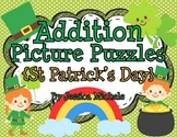 Addition Picture Puzzles {St. Patrick's Day}
