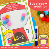Addition Activity Mats - Bubblegum