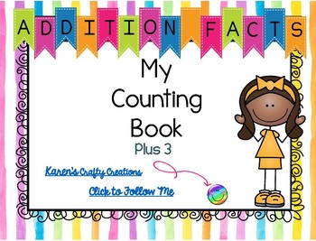 Preview of Addition Plus 3 Booklet and Power Point Presentation