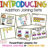 Addition PowerPoint - Joining Sets, Adding, Finding the Su