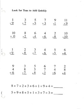 Preview of Addition Practice