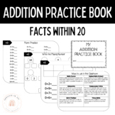 Addition Practice Book | Facts 0-20
