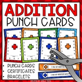 Punch Cards for Addition Fact Mastery