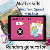 Addition Random Generator | Math Skills | Online Math Game