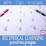 FREE! Addition Practice Partner Pages