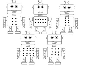 Addition Robot File Folder by The Ferguson Chronicles | TpT