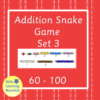 Addition Snake Game - Montessori Album