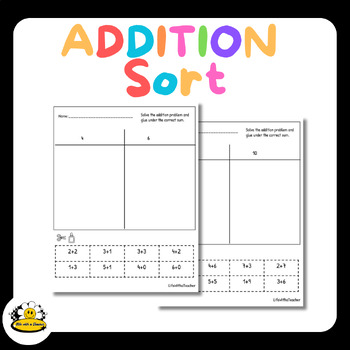 Preview of Addition Sort