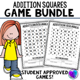 Addition Squares Math Game BUNDLE