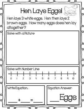 addition story problems by teachers with a budget tpt