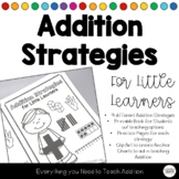 Addition Strategies Book Practice Pages Anchor Chart Worksheets