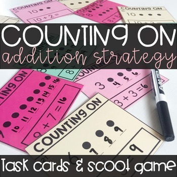 Preview of Addition Strategies - Counting On