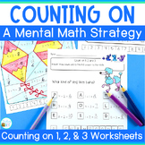 Counting On Addition within 20 Worksheets - Addition Strategies