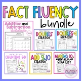 Addition Strategies Math Fact Fluency Bundle