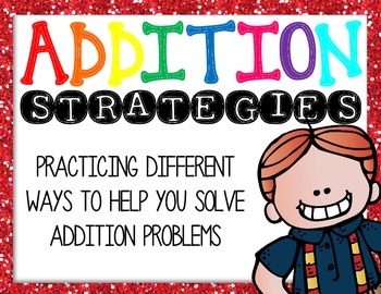 Preview of Addition Strategies - Presentation or posters